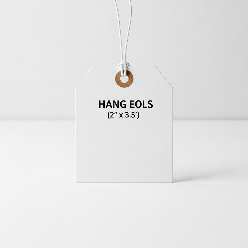 Hang Tag Printing