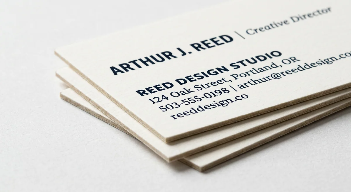 Leaf Business Card Printing
