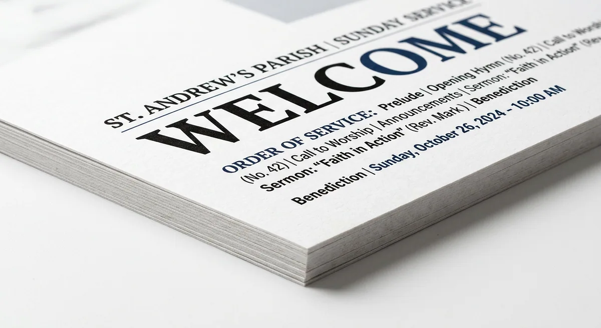 Bulletin Printing