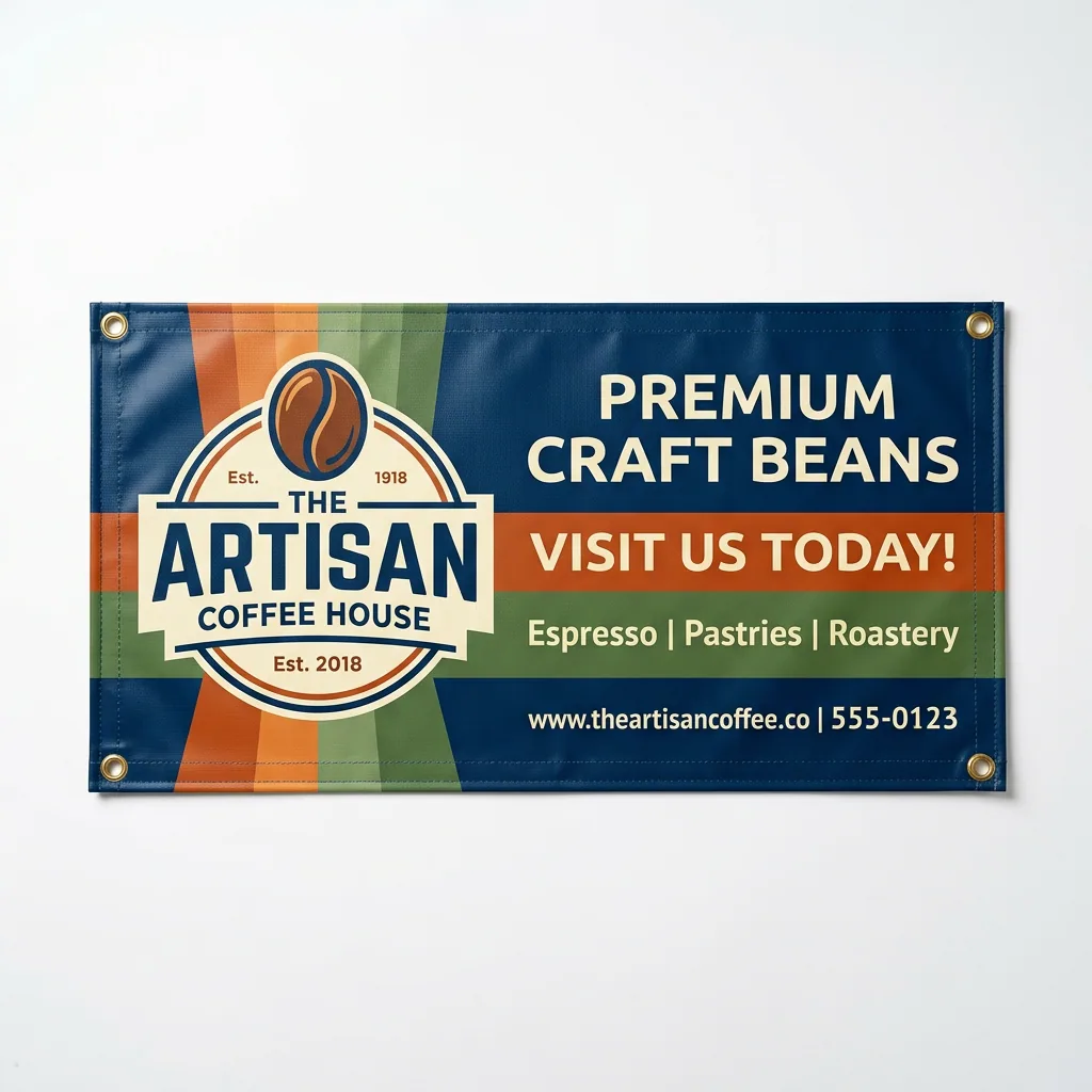 Adhesive Banners