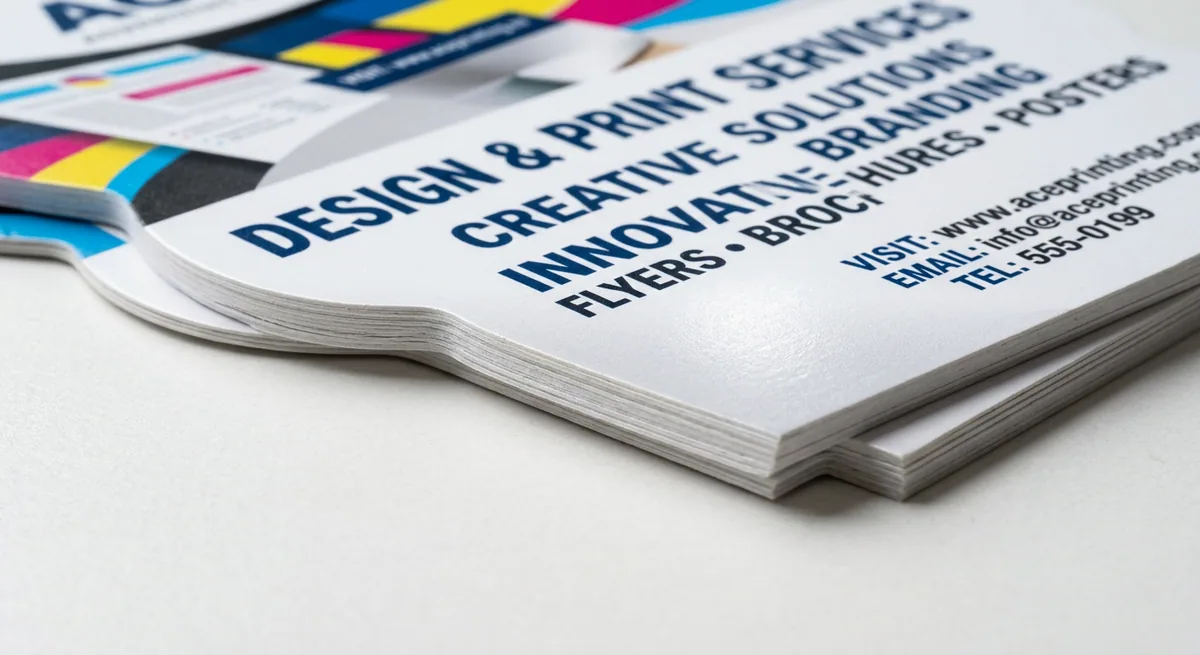 Die Cut Flyer Printing