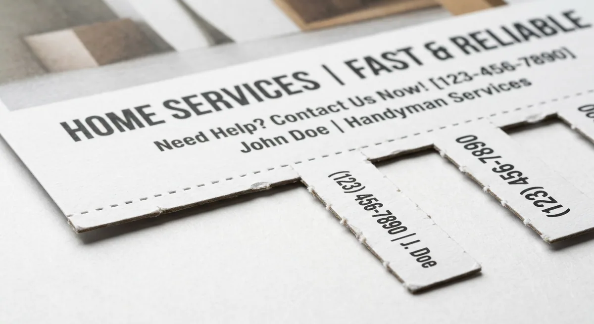 Tear Off Flyer Printing