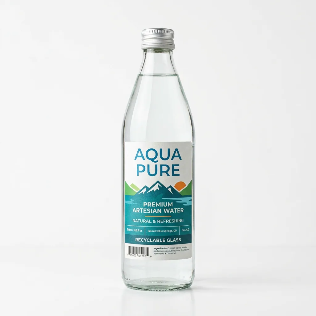 Water Bottle Label Printing
