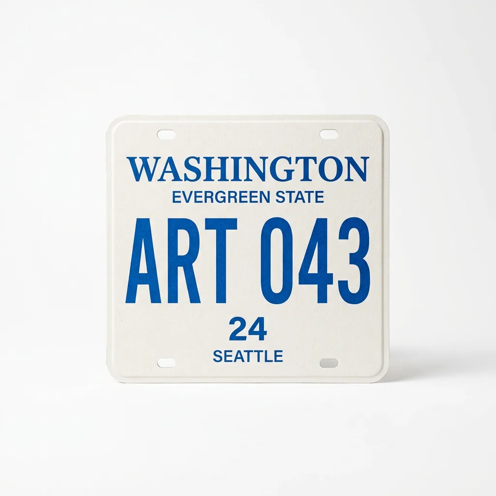 License Plate Printing